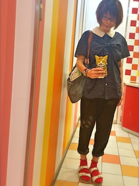 ひかる(Hikaru☆)さん（レディース・157cm）の夏コーディネート