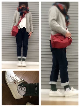 「RIPNDIP（リップンディップ）のアイテム（その他）」を使った、ひかる(Hikaru☆)さん（レディース・157cm）の秋コーディネート
