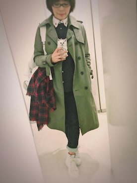 「ECCO（エコー）のアイテム（シューズ）」を使った、ひかる(Hikaru☆)さん（レディース・157cm）の春コーディネート