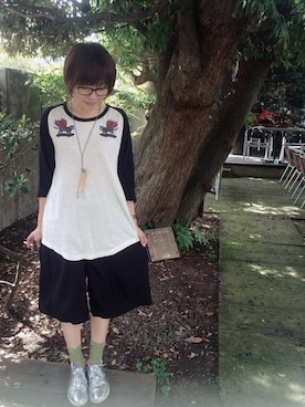 「ECCO（エコー）のアイテム（シューズ）」を使った、ひかる(Hikaru☆)さん（レディース・157cm）の秋コーディネート