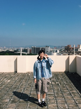 「sky」｜Yuly🐼さん（レディース・158cm）の秋コーディネート