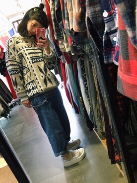 「TAIPEI」｜「アイテム（オールインワン・サロペット）」を使った、Yuly🐼さん（レディース・158cm）の春コーディネート