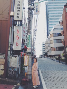 noki青空牛乳さん（レディース・150cm）の春コーディネート