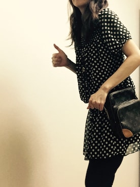 「MICHEL KLEIN（ミッシェル・クラン）のアイテム（チュニック）」を使った、森のくまたろうさん（レディース・164cm）の夏コーディネート