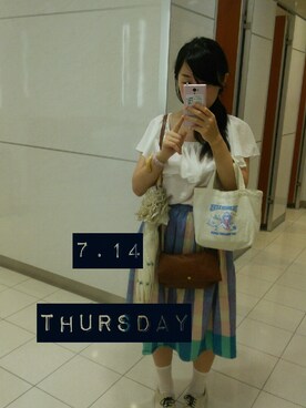 さちこさん(レディース・154cm)の夏コーディネート