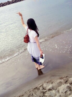 さちこさん(レディース・154cm)の夏コーディネート