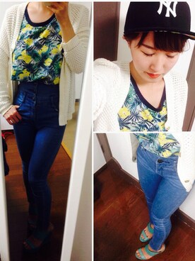 たけぴさん（レディース・153cm）の春コーディネート