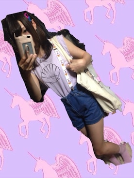 ちーさんさん（レディース・161cm）の夏コーディネート