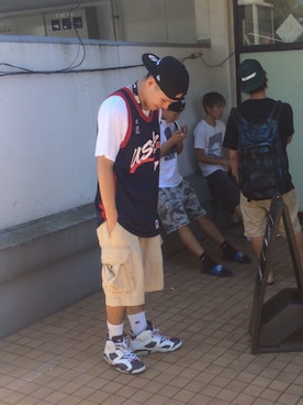 naokiさん（メンズ・180cm）の夏コーディネート