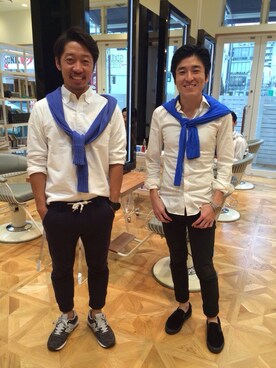 高橋由治さん（メンズ・170cm）の秋コーディネート