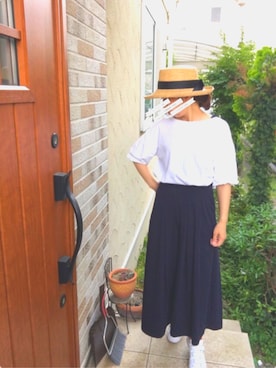 琥珀さん（レディース・154cm）の春コーディネート