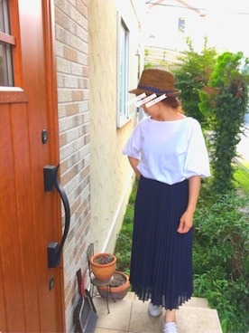 琥珀さん（レディース・154cm）の夏コーディネート