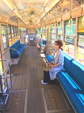 「URBAN RESEARCH（アーバンリサーチ）のアイテム（ピアス（両耳用））」を使った、琥珀さん（レディース・154cm）の夏コーディネート