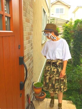 琥珀さん（レディース・154cm）の夏コーディネート