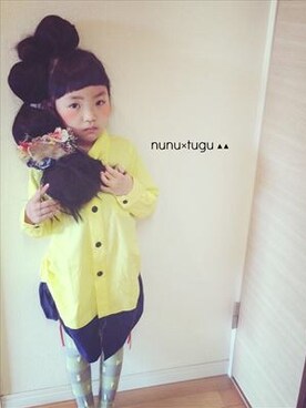 「おめかしコーデ」｜meiさん（キッズ・110cm）の春コーディネート