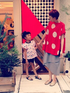 meiさん(キッズ・110cm)の夏コーディネート