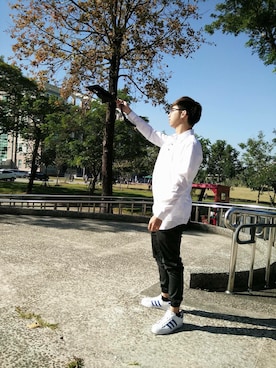 「Fairplayのアイテム」を使った、ri3kyzさん（メンズ・173cm）の冬コーディネート