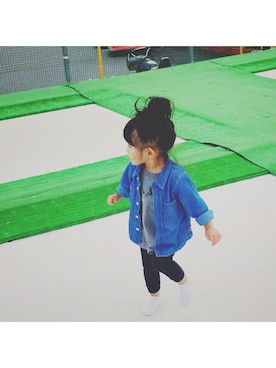 mikkoさん（キッズ・90cm）の秋コーディネート