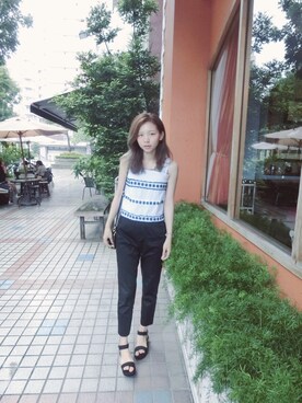 Kimyさん（レディース・163cm）の夏コーディネート