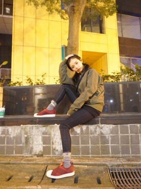 Kimyさん（レディース・163cm）の冬コーディネート