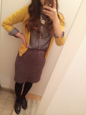 芽ねぎさん（レディース・169cm）の秋コーディネート