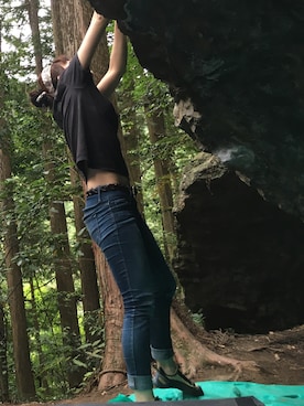 「SODAのアイテム」を使った、芽ねぎさん（レディース・169cm）の夏コーディネート