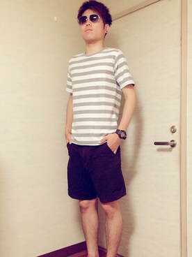 タナTさん（メンズ・176cm）の夏コーディネート