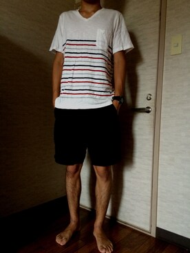 タナTさん（メンズ・176cm）の夏コーディネート