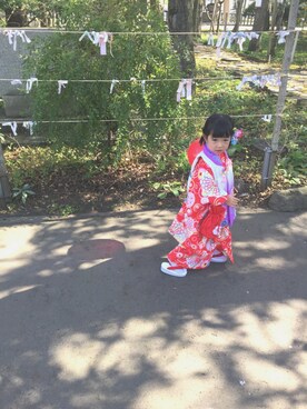 「散策」｜ao0227さん（キッズ・90cm）の秋コーディネート