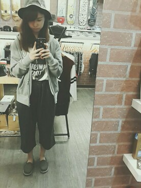 「PRIMITIVE（プリミティブ）のアイテム」を使った、Weeeenさん（レディース・158cm）の夏コーディネート