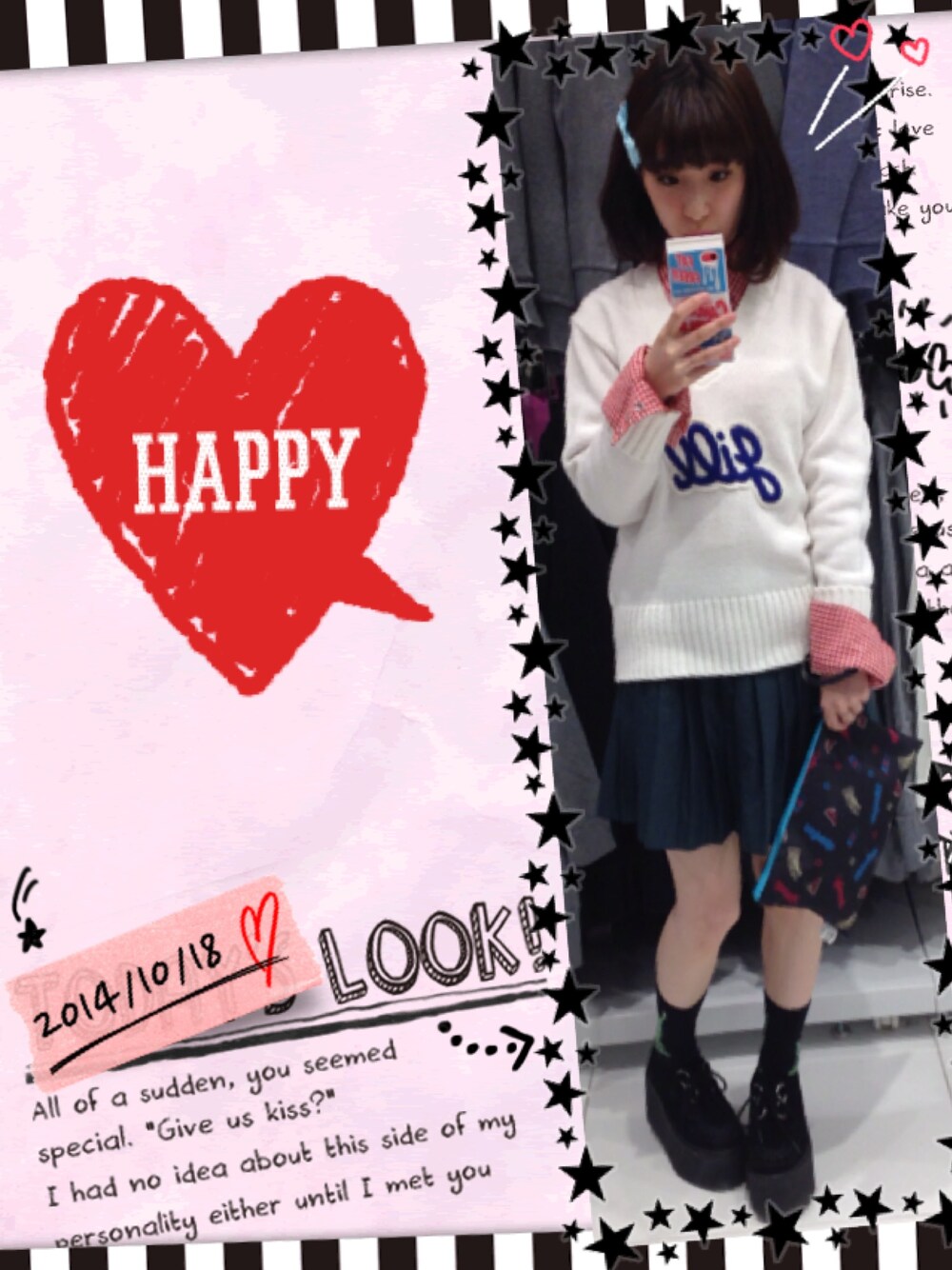 「NADIAのアイテム（その他シューズ、ブラック系）」を使った、✞Muu✞さん（レディース・148cm）の夏コーディネートの1枚目の写真