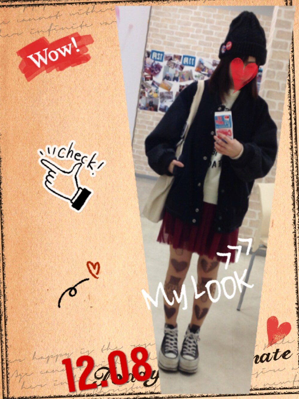 「NADIAのアイテム（スニーカー、ブラック系）」を使った、✞Muu✞さん（レディース・148cm）の夏コーディネートの1枚目の写真