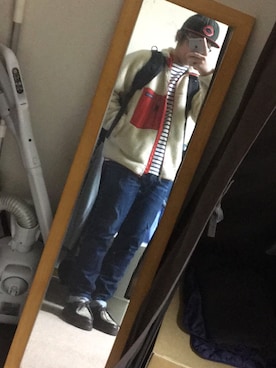 「レトロX」｜きーさんさん（メンズ・170cm）の秋コーディネート