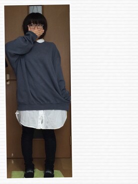 青い/あるさんのコーディネート