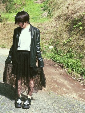 青い/あるさんのコーディネート