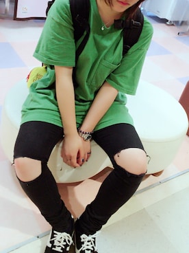 青い/あるさんのコーディネート