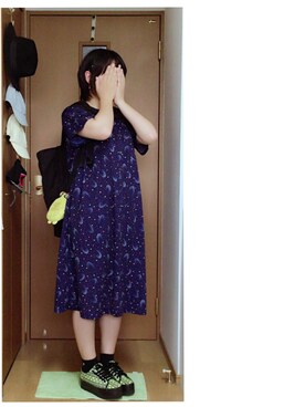 青い/あるさんのコーディネート