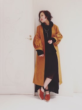 「outfit」｜「アイテム（その他アウター）」を使った、FUMIKAさん（レディース・146cm）の秋コーディネート