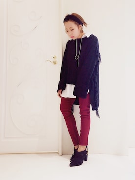 FUMIKAさん（レディース・146cm）の秋コーディネート