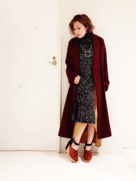 「アイテム（その他アウター）」を使った、FUMIKAさん（レディース・146cm・20代）の冬コーディネート