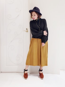 FUMIKAさん（レディース・146cm）の冬コーディネート