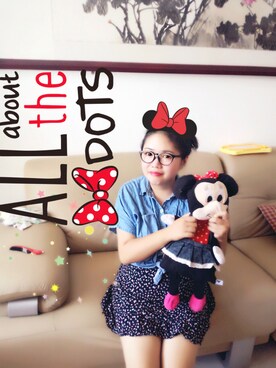 「ACC.（エーシーシー.）のアイテム（トップス）」を使った、浅晓眠shanさん（レディース・161cm）の秋コーディネート