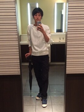 「POINTER（ポインター ）のアイテム（シューズ）」を使った、Kyoさん（メンズ・178cm）の秋コーディネート