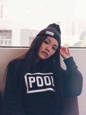「POOL aoyama」｜Annie hさん（レディース・163cm）の冬コーディネート