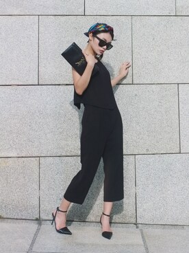 「KSUBI（スビ）のアイテム（サングラス）」を使った、Annie hさん（レディース・163cm）の夏コーディネート