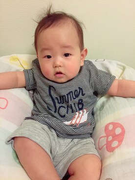 RINTA®O☺︎さん（キッズ・60cm）の冬コーディネート