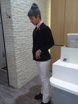 ぼーりーさん（メンズ・178cm）の冬コーディネート