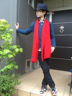 ぼーりーさん（メンズ・178cm）の秋コーディネート