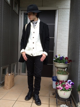 ぼーりーさん（メンズ・178cm）の秋コーディネート