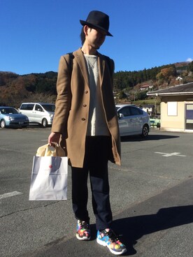 ぼーりーさん（メンズ・178cm）の冬コーディネート